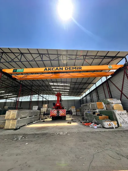 Akcan Demir - Çift Kirişli Gezer Köprülü Vinç projesi