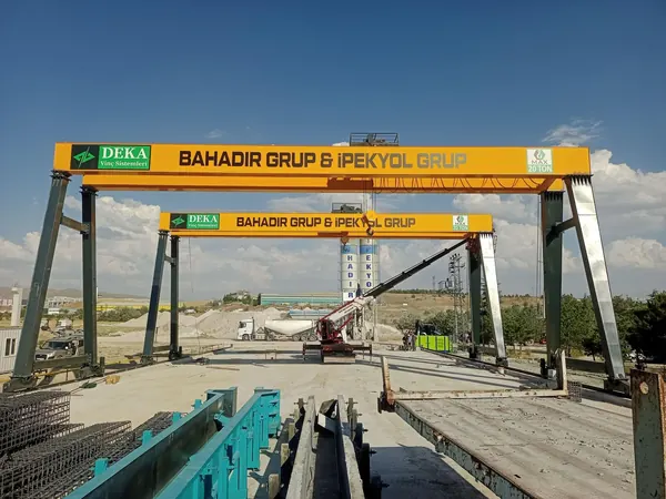 Bahadır Grup - İpekyol Grup - Çift Kirişli Portal Vinç projesi