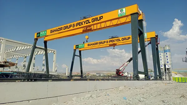 Bahadır Grup - İpekyol Grup - Çift Kirişli Portal Vinç projesi, görsel 2