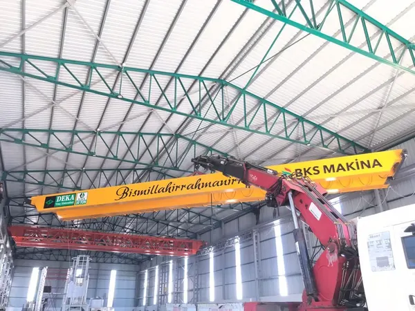 BKS Makina - Çift Kirişli Gezer Köprülü Vinç projesi, görsel 3