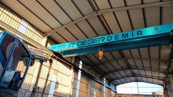 Değer Demir Çelik - Çift Kirişli Gezer Köprülü Vinç projesi, görsel 2