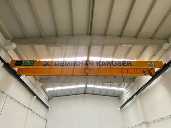 Demirhan Karoser - Çift Kirişli Gezer Köprülü Vinç projesi
