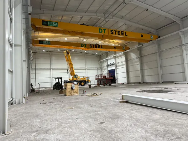 DT Steel - Çift Kirişli Gezer Köprülü Vinç projesi, görsel 3