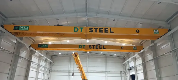 DT Steel - Çift Kirişli Gezer Köprülü Vinç projesi, görsel 5