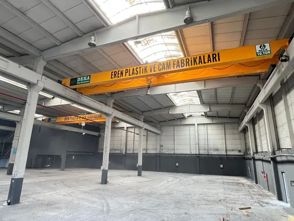 Eren Plastik ve Cam Fabrikaları - Çift Kirişli Gezer Köprülü Vinç projesi, görsel 3