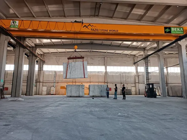 Fazılı Stone Marble - Çift Kirişli Gezer Köprülü Vinç projesi