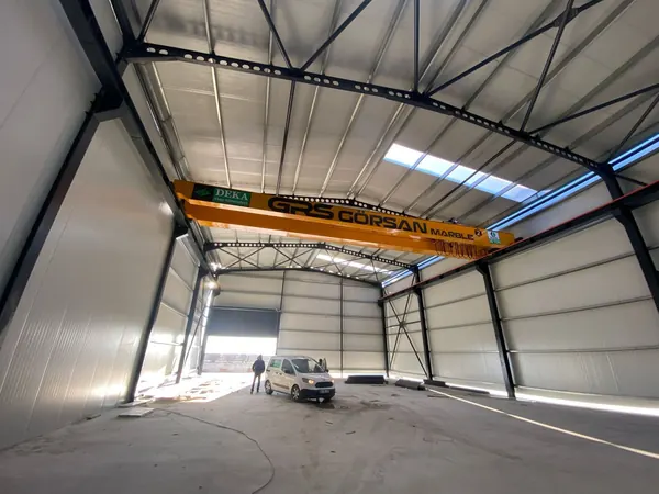 Görsan Marble - Çift Kirişli Gezer Köprülü Vinç projesi, görsel 7
