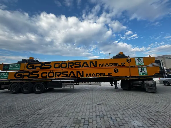 Görsan Marble - Çift Kirişli Gezer Köprülü Vinç projesi, görsel 9