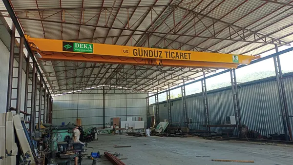 Gündüz Ticaret - Çift Kirişli Gezer Köprülü Vinç projesi, görsel 3