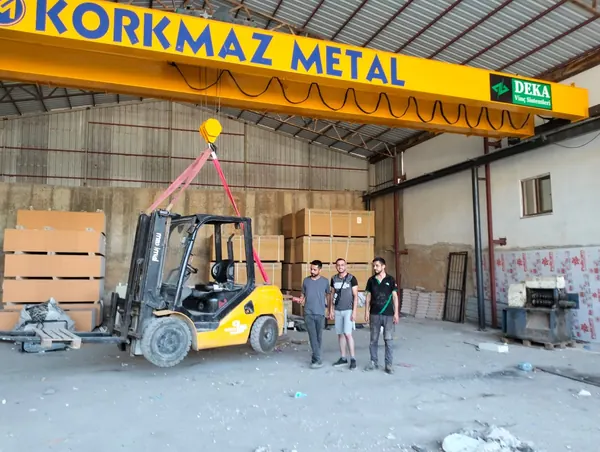 Korkmaz Metal - Tek Kirişli Vinç projesi, görsel 2