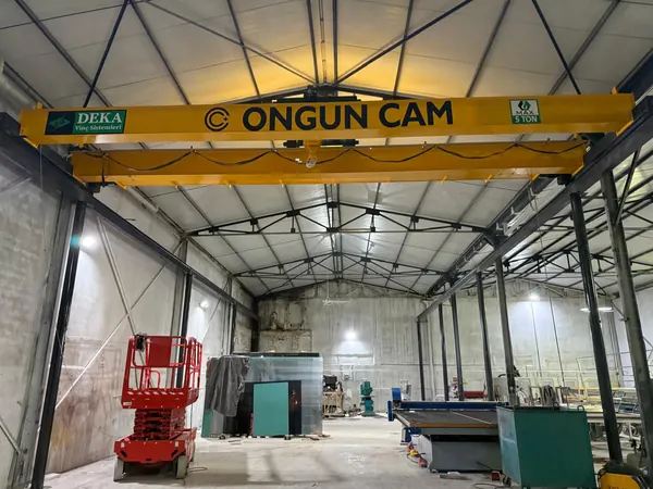 Ongun Cam - Çift Kirişli Gezer Köprülü Vinç projesi, görsel 3
