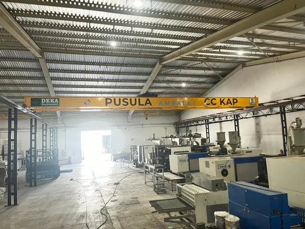 Pusula Ambalaj - CC Kap - Çift Kirişli Gezer Köprülü Vinç projesi, görsel 2