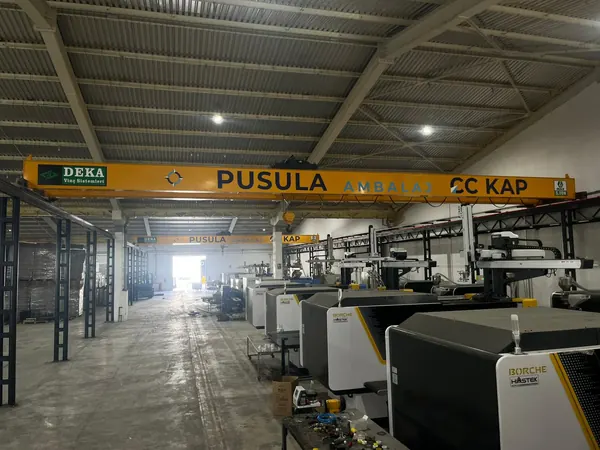 Pusula Ambalaj - CC Kap - Çift Kirişli Gezer Köprülü Vinç projesi, görsel 3