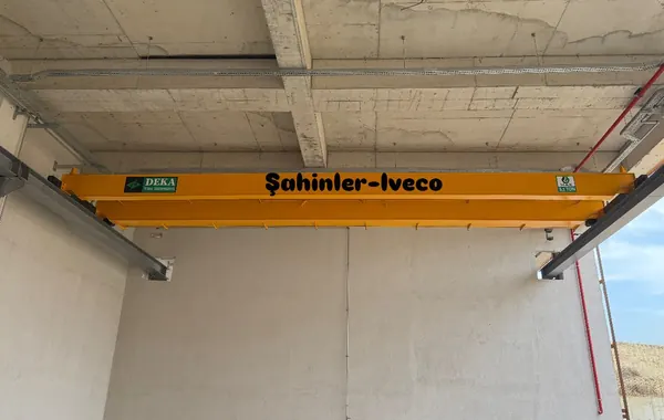 Şahinler - Iveco - Çift Kirişli Gezer Köprülü Vinç projesi