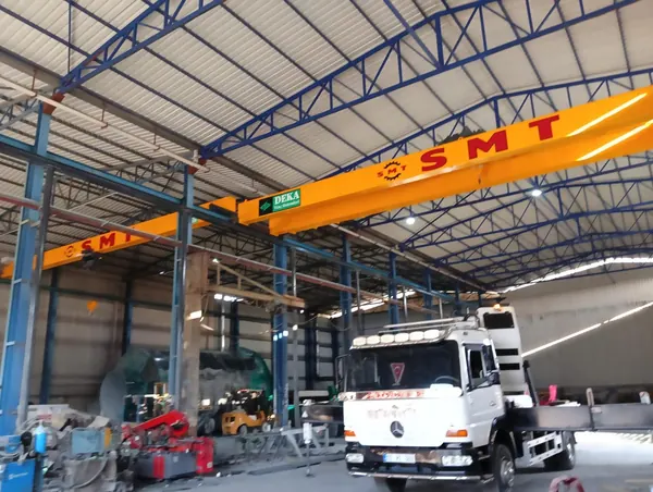 SMT - Çift Kirişli Gezer Köprülü Vinç projesi