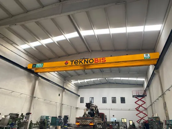 Teknobis - Çift Kirişli Gezer Köprülü Vinç projesi, görsel 2
