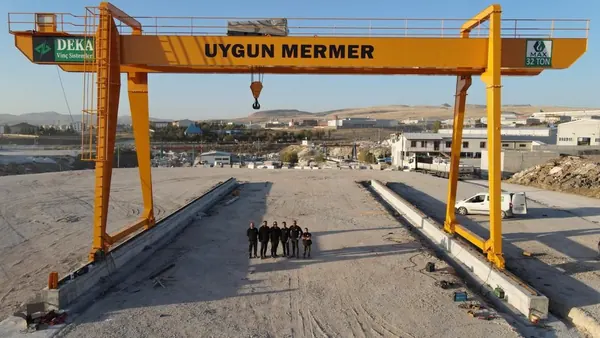 Uygun Mermer - Çift Kirişli Portal Vinç projesi, görsel 2