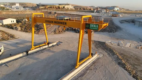 Uygun Mermer - Çift Kirişli Portal Vinç projesi, görsel 4