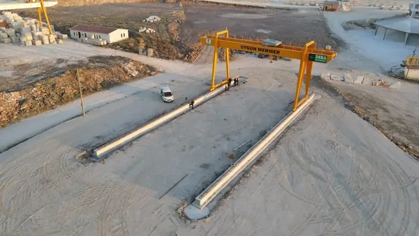 Uygun Mermer - Çift Kirişli Portal Vinç projesi, görsel 5